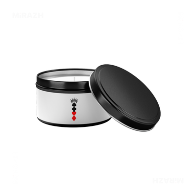 RoyalSuitStack Tin Candle 03 Black