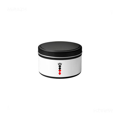 RoyalSuitStack Tin Candle 04 Black