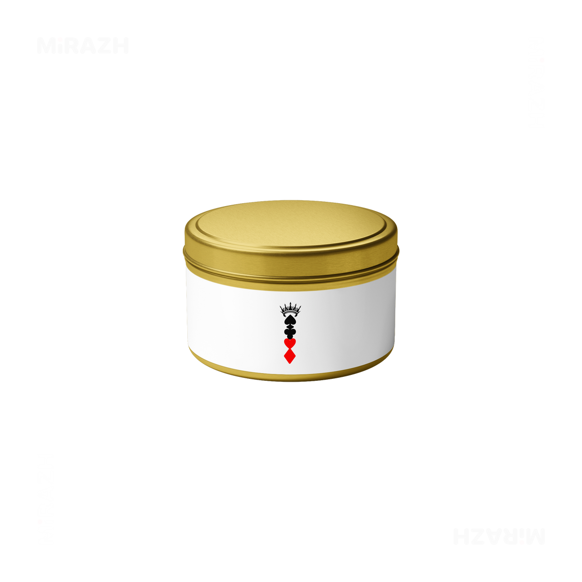 RoyalSuitStack Tin Candle 04 Gold