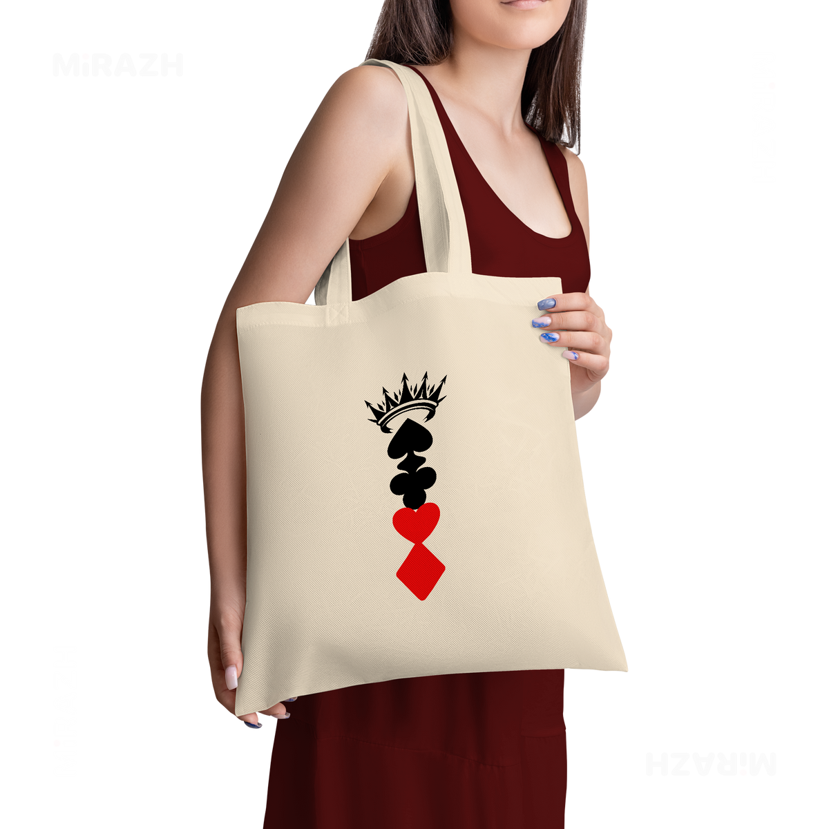 RoyalSuitStack Tote Bags 02 Natural