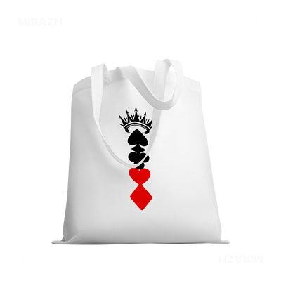RoyalSuitStack Tote Bags 03 White