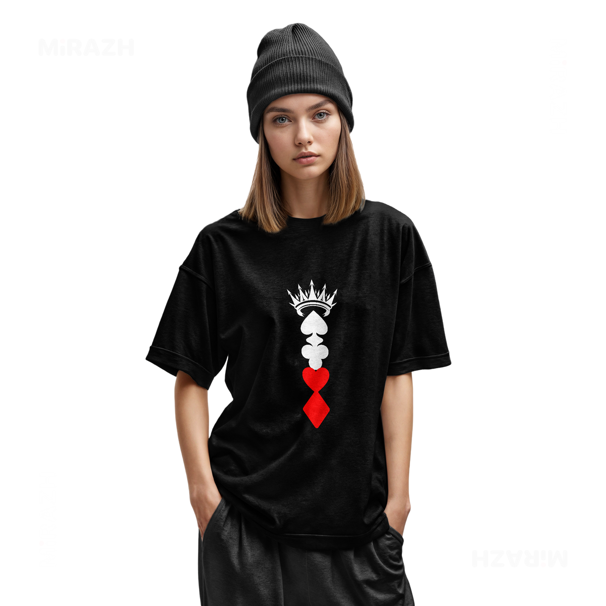 RoyalSuitStack Youth T Shirt 02 Black