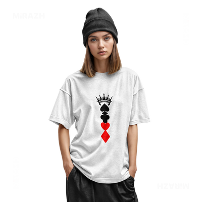RoyalSuitStack Youth T Shirt 02 White
