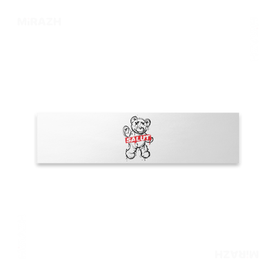 SalutRebelBear Bumper Sticker 01