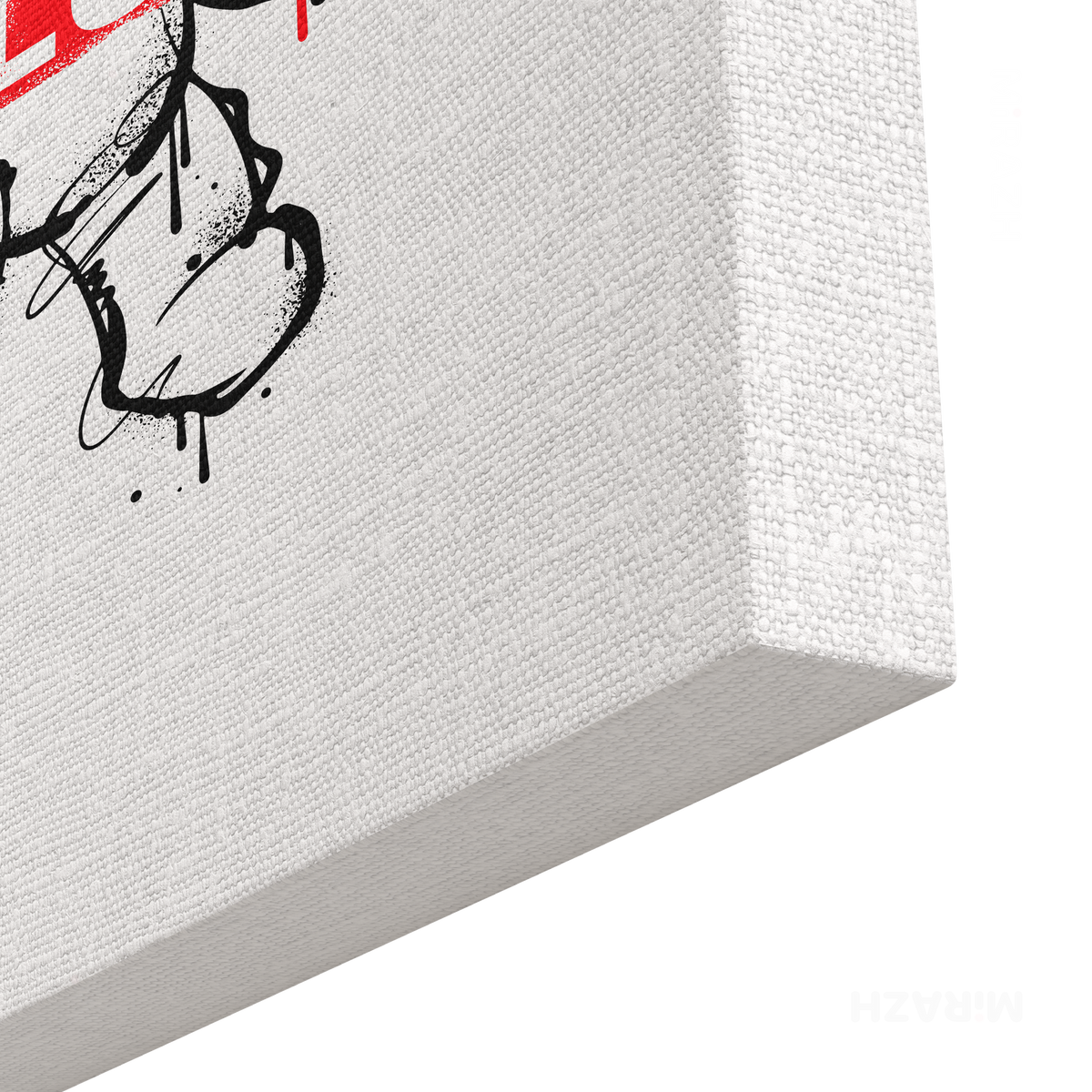 SalutRebelBear Frameless Canvas 02