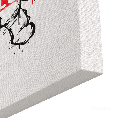 SalutRebelBear Frameless Canvas 02