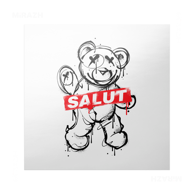 SalutRebelBear Frameless Poster 04 Semi Glossy