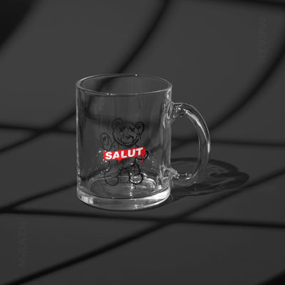 SalutRebelBear Glass Mug 03
