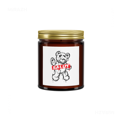SalutRebelBear Scented Candle 04 Amber