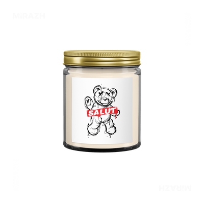 SalutRebelBear Scented Candle 04 Clear