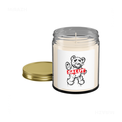 SalutRebelBear Scented Candle 05 Clear