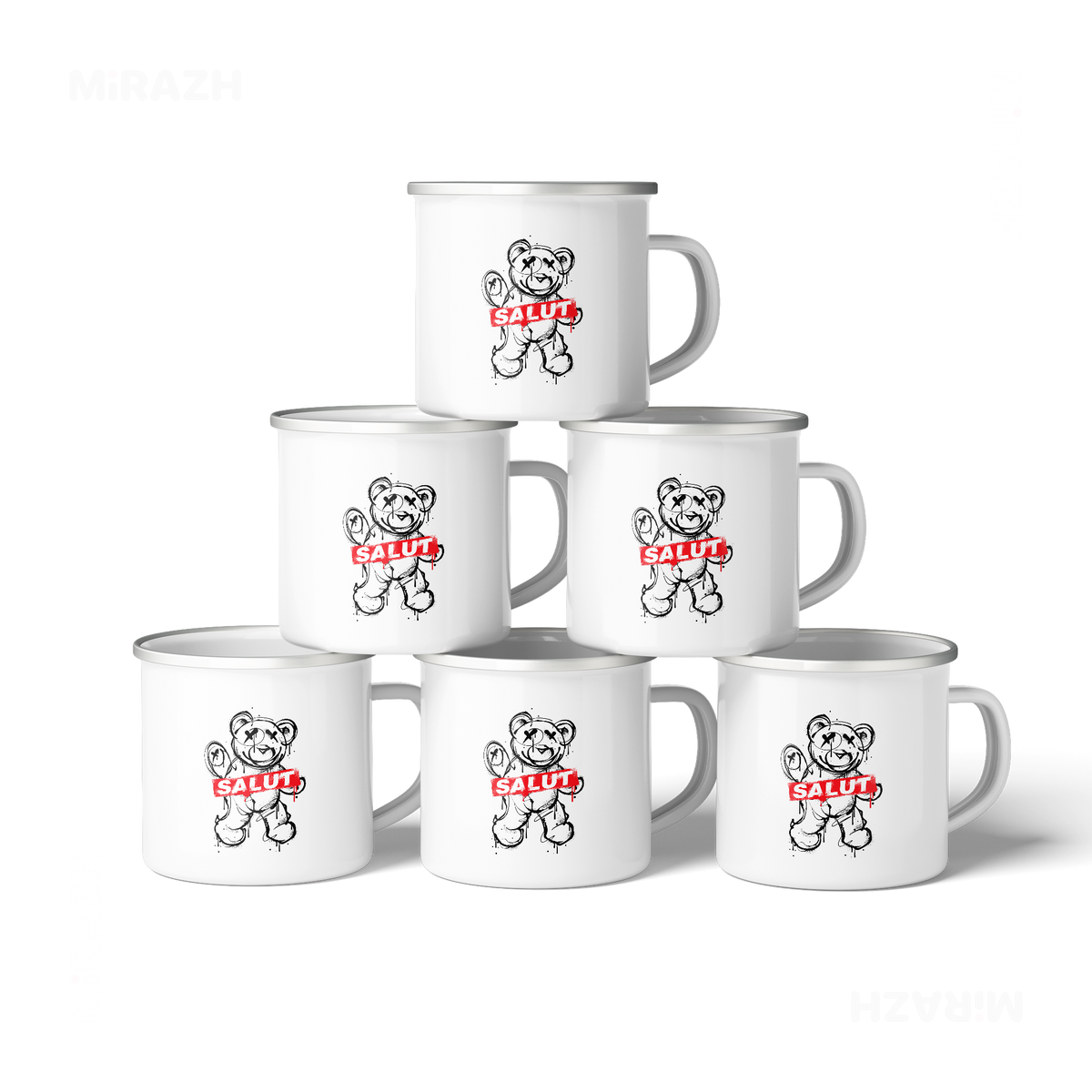 SalutRebelBear Stainless Steel Camping Mug 06