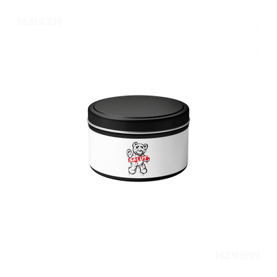 SalutRebelBear Tin Candle 04 Black