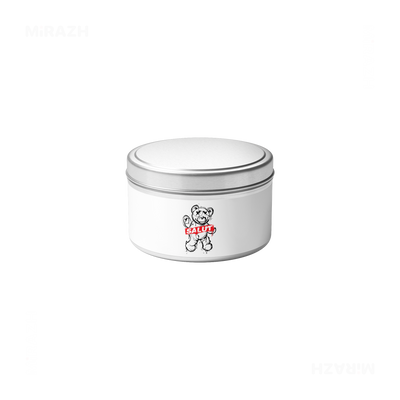 SalutRebelBear Tin Candle 04 Silver