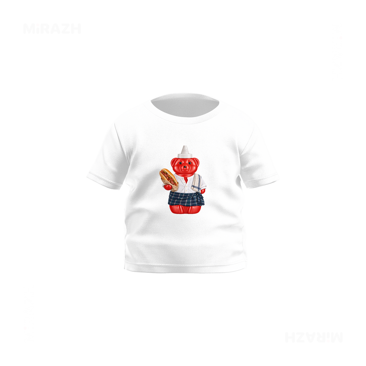 SosKhersiBandari Baby T Shirt 01 White