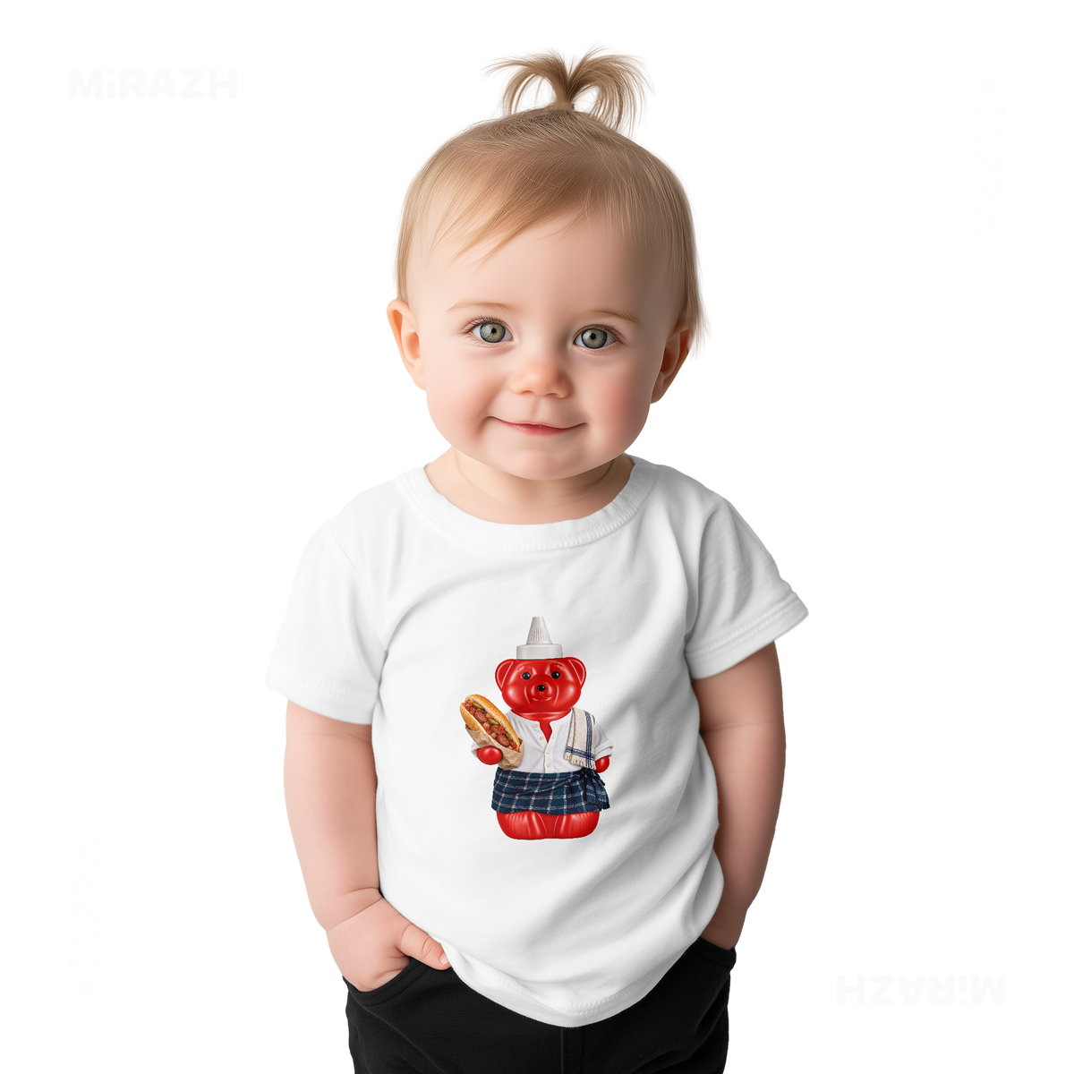 SosKhersiBandari Baby T Shirt 02 White