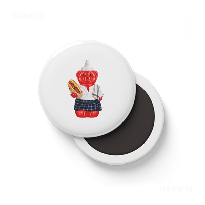 SosKhersiBandari Button Magnet 01 Round