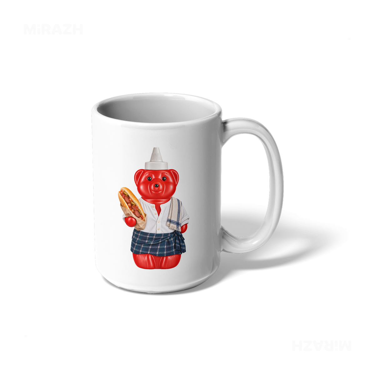 SosKhersiBandari Ceramic Mug 01 White