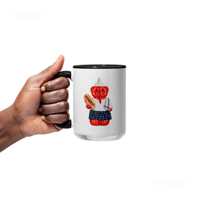 SosKhersiBandari Ceramic Mug 05 White Black