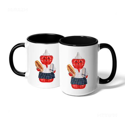 SosKhersiBandari Ceramic Mug 07 White Black