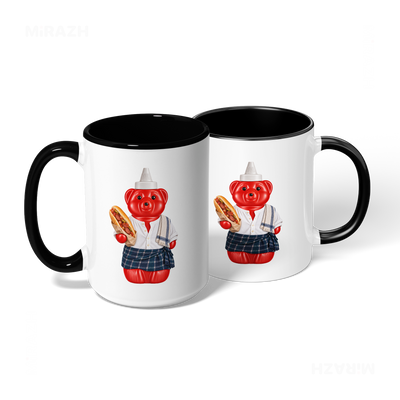 SosKhersiBandari Ceramic Mug 08 White Black