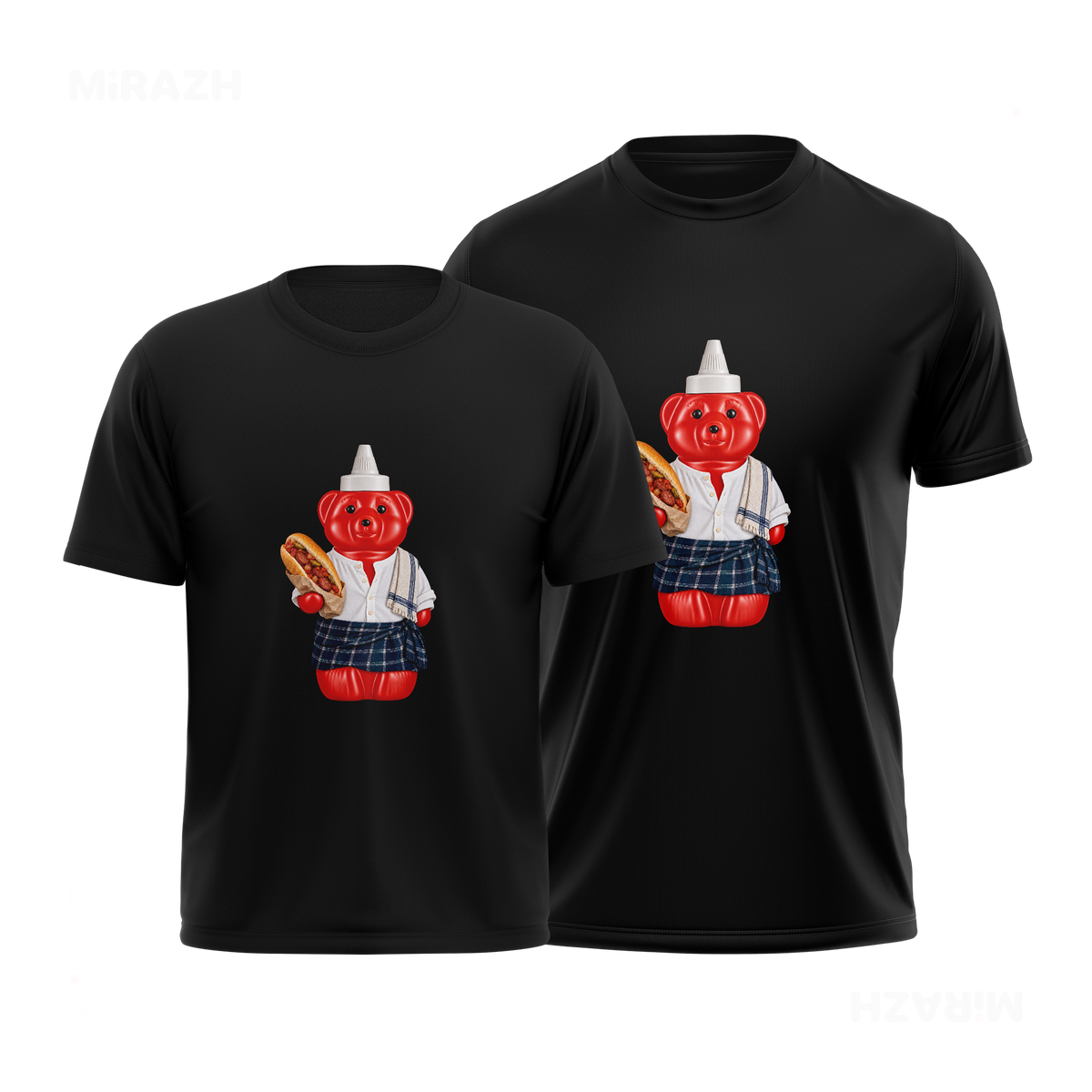 SosKhersiBandari Couple T Shirt 01 Black