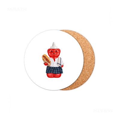 SosKhersiBandari High Gloss Coaster 01 Round