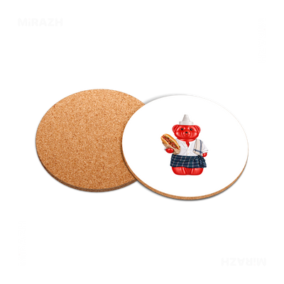 SosKhersiBandari High Gloss Coaster 05 Round