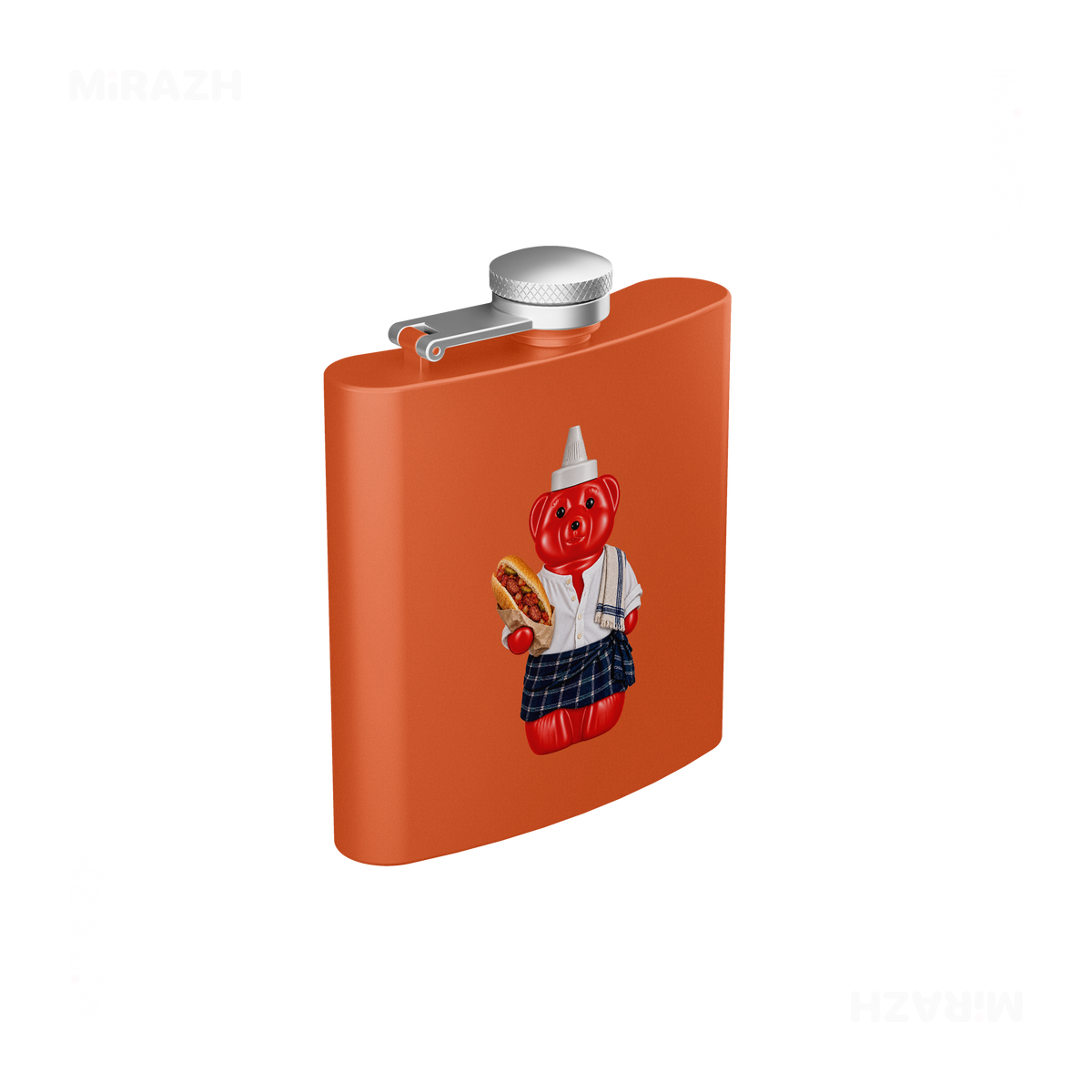 SosKhersiBandari Hip Flasks 03 Orange