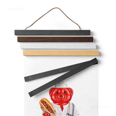 SosKhersiBandari Magnetic Hanger Poster 02 Black Wood