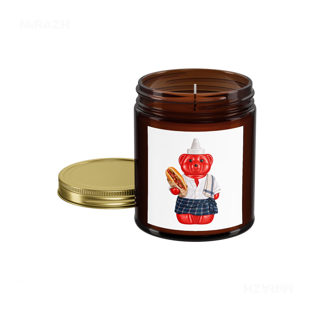 SosKhersiBandari Scented Candle 05 Amber