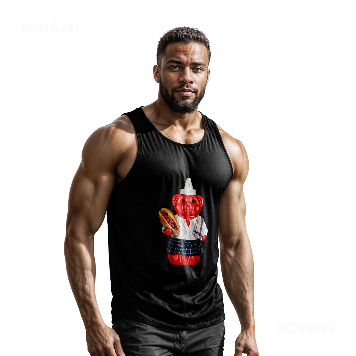 SosKhersiBandari Tank Tops 02 Black