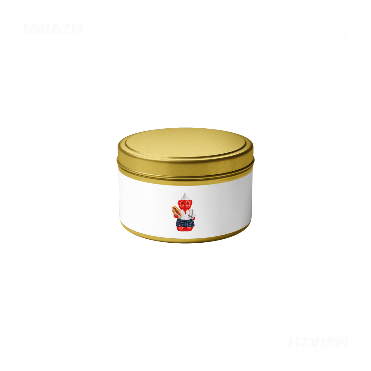 SosKhersiBandari Tin Candle 04 Gold