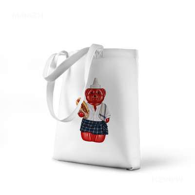 SosKhersiBandari Tote Bags 01 White