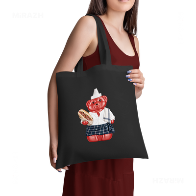 SosKhersiBandari Tote Bags 02 Black