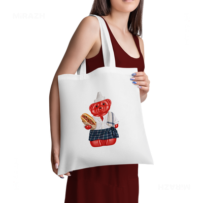 SosKhersiBandari Tote Bags 02 White