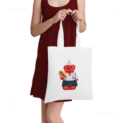 SosKhersiBandari Tote Bags 05 White