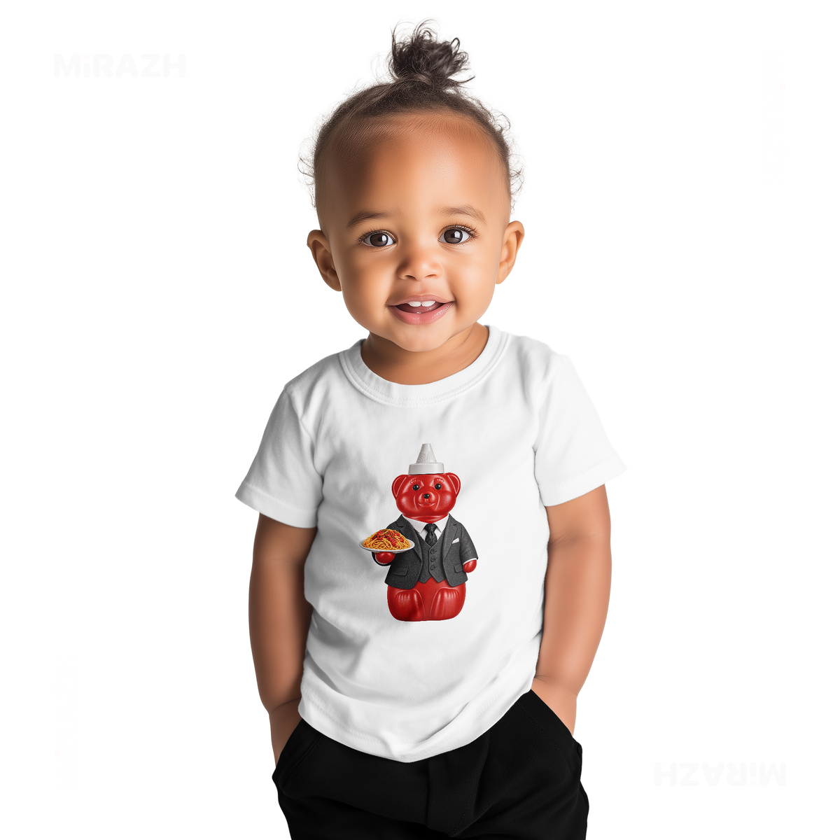 SosKhersiMakaroni Baby T Shirt 04 White