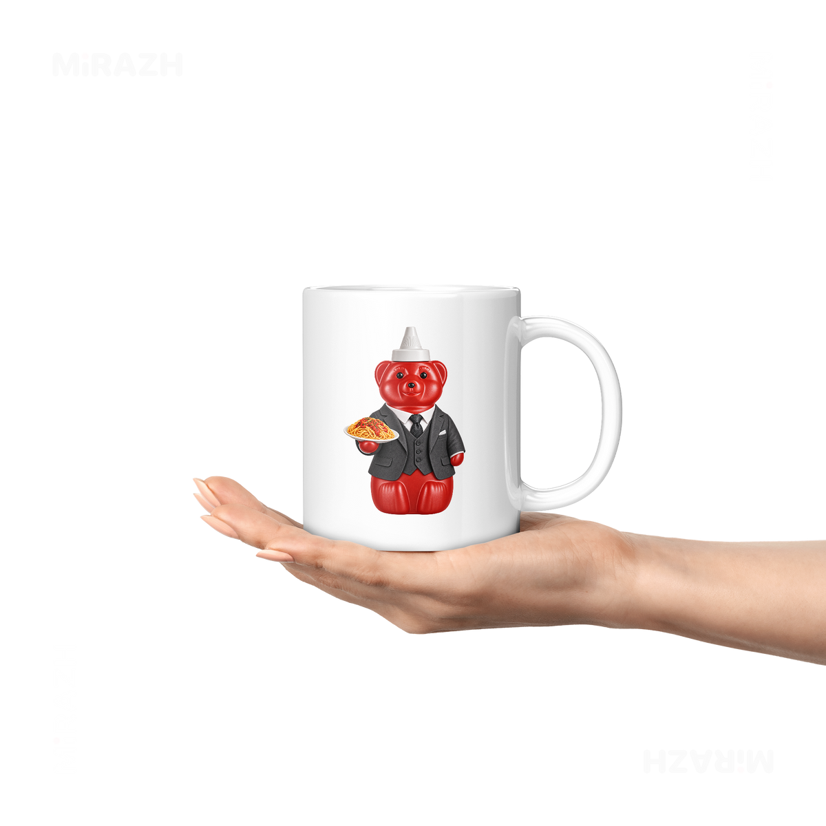 SosKhersiMakaroni Ceramic Mug 04 White