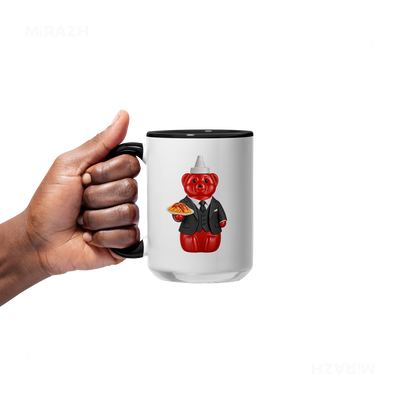 SosKhersiMakaroni Ceramic Mug 05 White Black