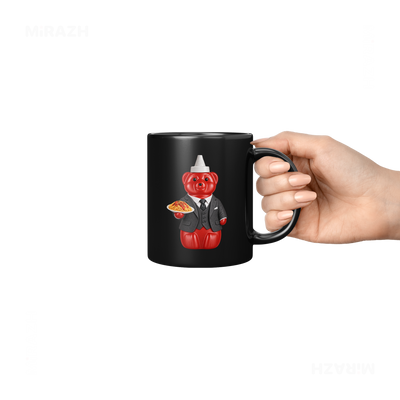 SosKhersiMakaroni Ceramic Mug 06 Black