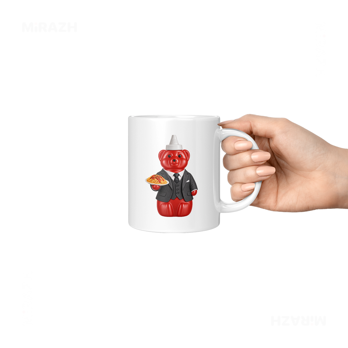 SosKhersiMakaroni Ceramic Mug 06 White