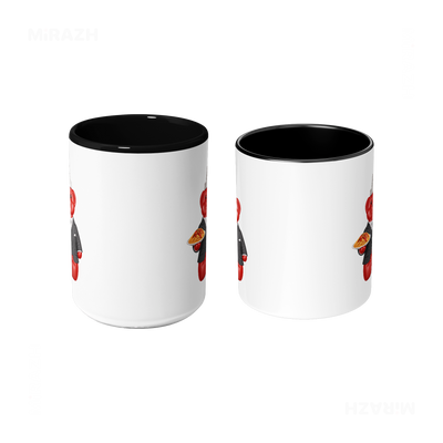 SosKhersiMakaroni Ceramic Mug 09 White Black