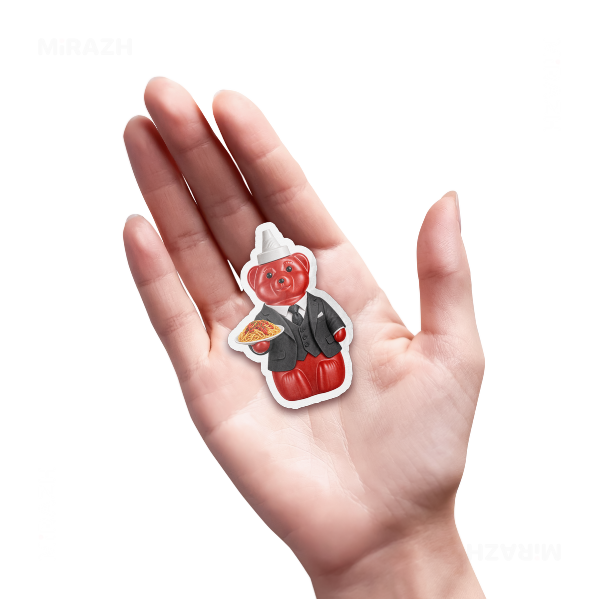 SosKhersiMakaroni Die Cut Magnet 04