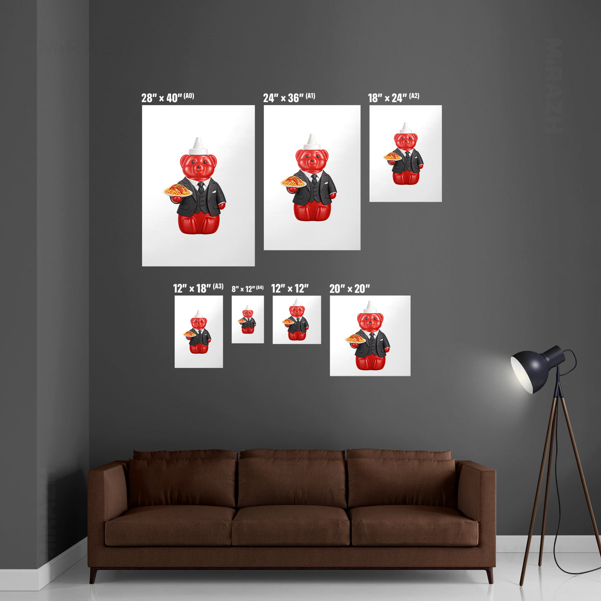 SosKhersiMakaroni Frameless Poster 05 Matte