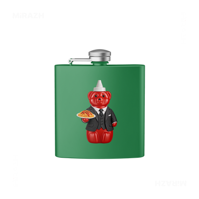 SosKhersiMakaroni Hip Flasks 01 Green