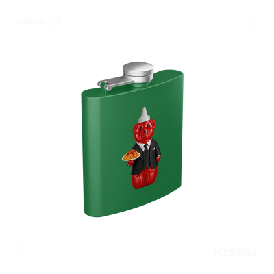 SosKhersiMakaroni Hip Flasks 03 Green