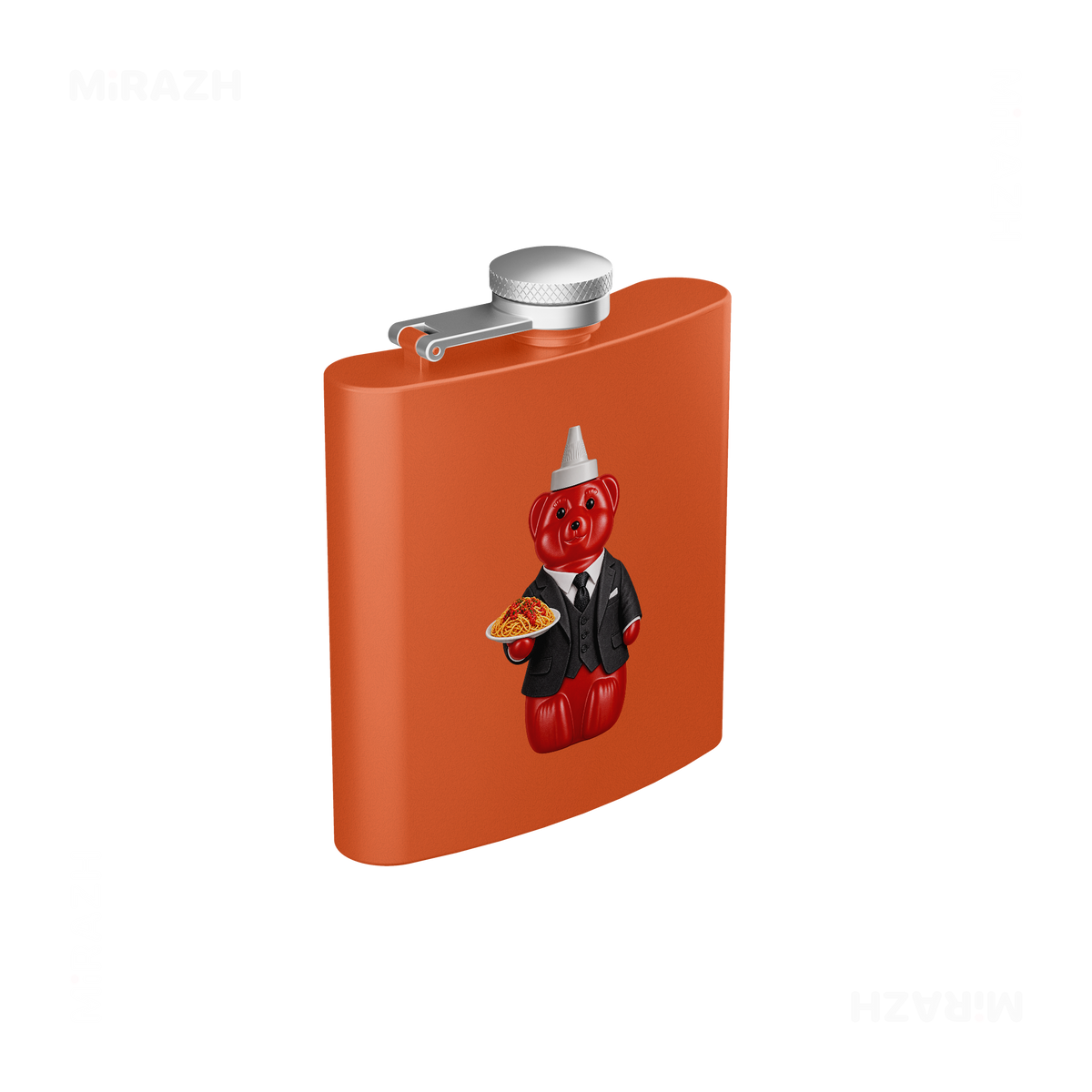 SosKhersiMakaroni Hip Flasks 03 Orange