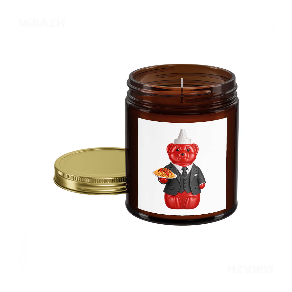 SosKhersiMakaroni Scented Candle 05 Amber
