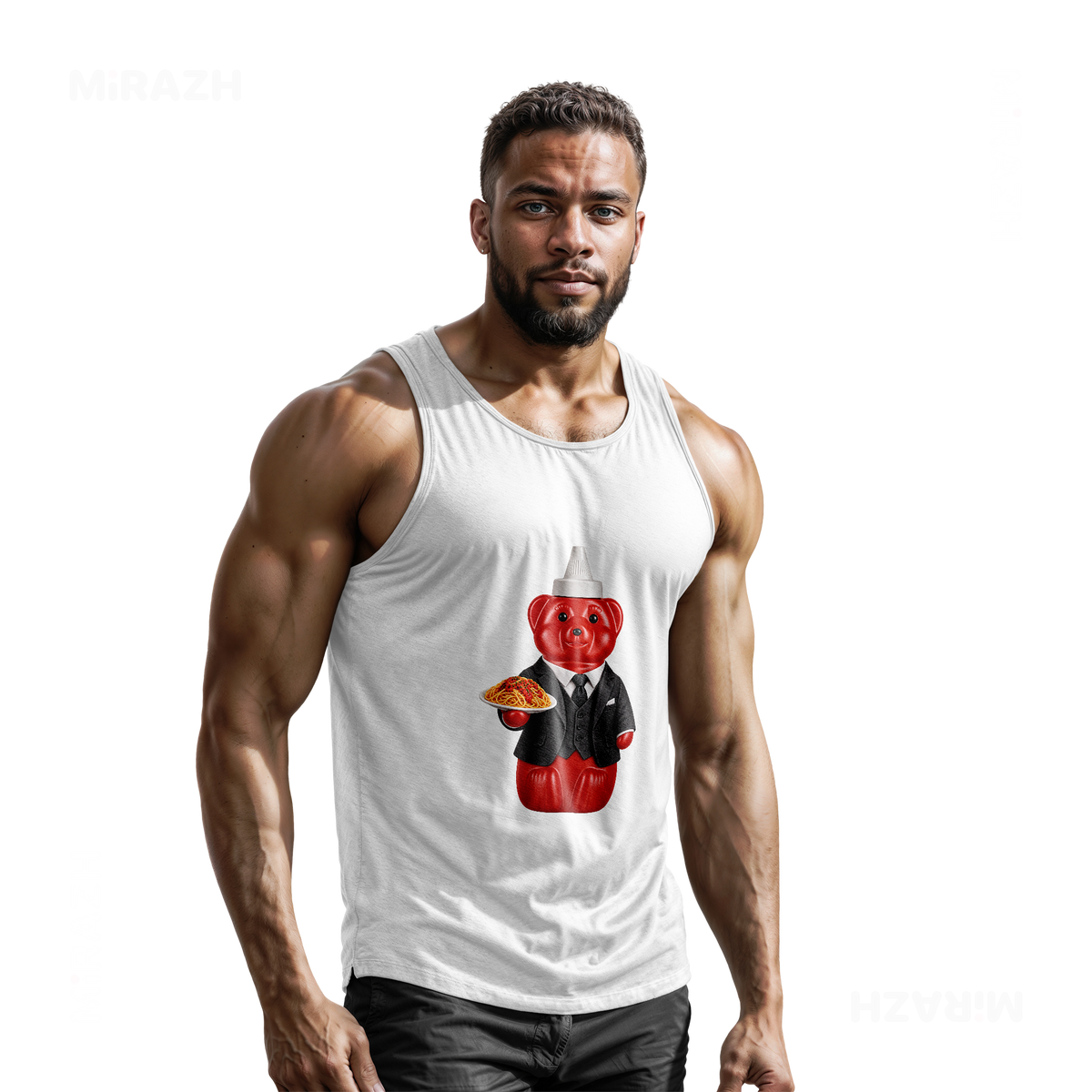 SosKhersiMakaroni Tank Tops 02 White